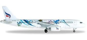 A320 バンコク・エアウェイズ `Mascots` (完成品飛行機)