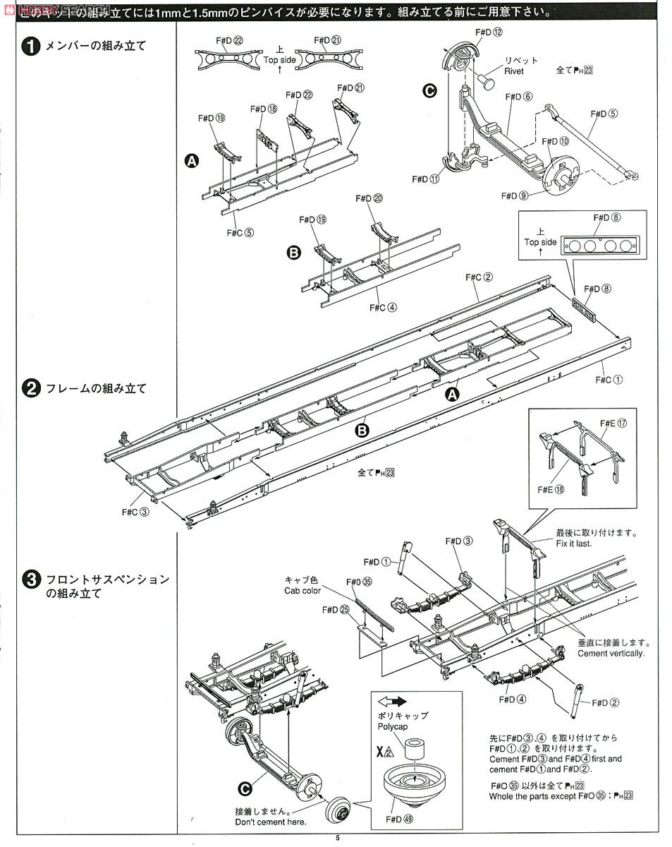 Ichibanboshi Kita he Kaeru (Model Car) 設計図1 Modal
