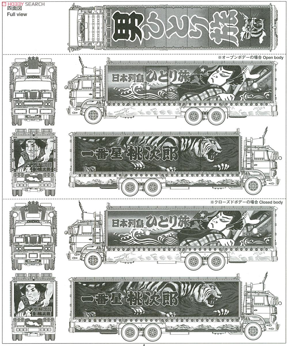Ichibanboshi Kita he Kaeru (Model Car) 設計図20 Modal