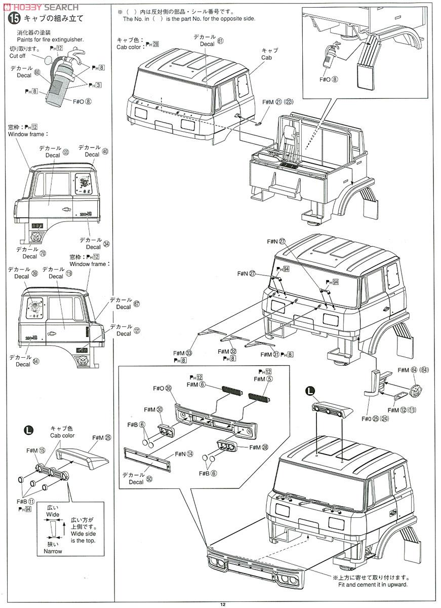 Ichibanboshi Kita he Kaeru (Model Car) 設計図8 Modal