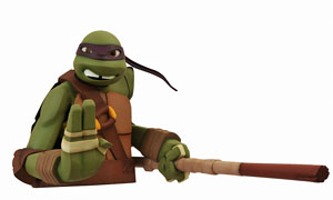 Teenage Mutant Ninja Turtles/ Donatello Bust Bank (Completed)