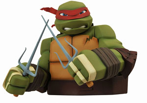 Teenage Mutant Ninja Turtles/ Raphael Bust Bank (Completed)