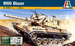 Israel Tank M60 BLAZER (w/ Accessory Parts Set) (Plastic model)