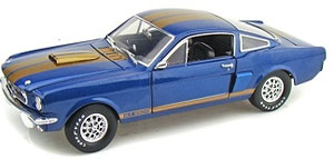 66シェルビーマスタング GT350H (ブルー) (ミニカー)