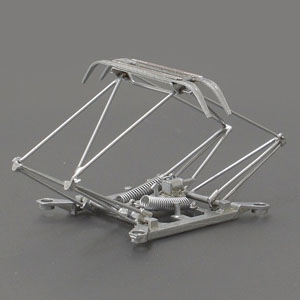 1/80 Pantograph Type PS16 B (Silver) (1pc.) (Model Train)