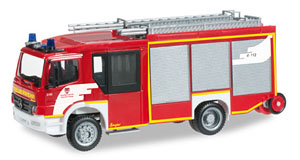 (HO) メルセデス・ベンツ Atego Ziegler Z-Cab StLF 20 `Eschwege fire department` (鉄道模型)