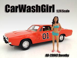 1/24 Car Wash Girl - Dorothy (ミニカー)