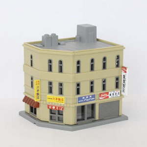 (Z) Z-Fookey Corner Shop Building B (1pc.) (Pre-colored Completed) (Model Train)