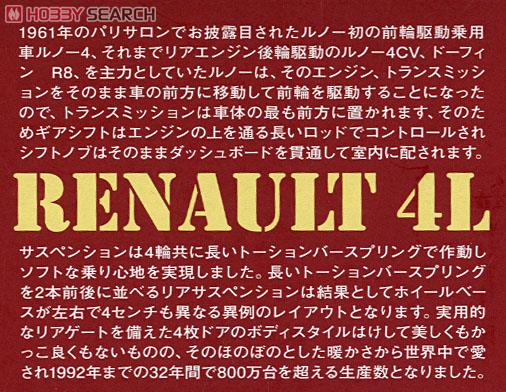Renault 4L (プラモデル) 解説1