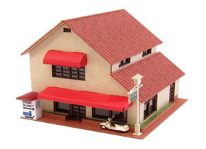 [Miniatuart] Good Old Diorama Series : Coffee Shop B (Unassembled Kit) (Model Train)