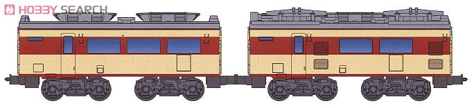 Bトレインショーティー 485系 国鉄特急色 モハ485+モハ484(初期型) (2両セット) (鉄道模型) その他の画像1