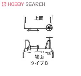 (HOj) 【特別企画品】 国鉄 シキ 550形 大物車 タイプB (塗装済み完成品) (鉄道模型) その他の画像3