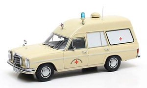 メルセデス・ベンツ W115 Binz 救急車 (1969) クリーム (ミニカー)