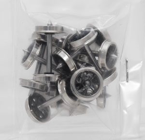 1/80(HO) Spoke dia 10.5 Wheel Pivot One side Insulation Shaft (10pcs.) (Model Train)