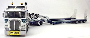 KENWORTH K200 + DRAKE 2x8 DOLLY + DRAKE 3x8 SWINGWINGトレーラー Mactrans Heavy Haulage (ミニカー)