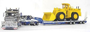 KENWORTH T909 + DRAKE 2x8 DOLLY + DRAKE 4x8 SWINGWING トレーラー Lew Harris Heavy Haulage (ミニカー)