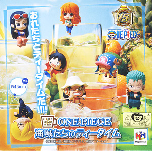 Ochatomo Series One Piece Pirates Tea Time (Set of 8) (PVC Figure)