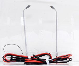 Popondetta Craft LED Lighting System Street Lamp (Standard 70mm/Bulb Color) (2pcs.) (Model Train)