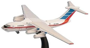 イリューシン Il-76 クバーナ航空 S=1:400 (完成品飛行機)