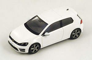 Volkswagen Golf VII R White 2013 White (ミニカー)