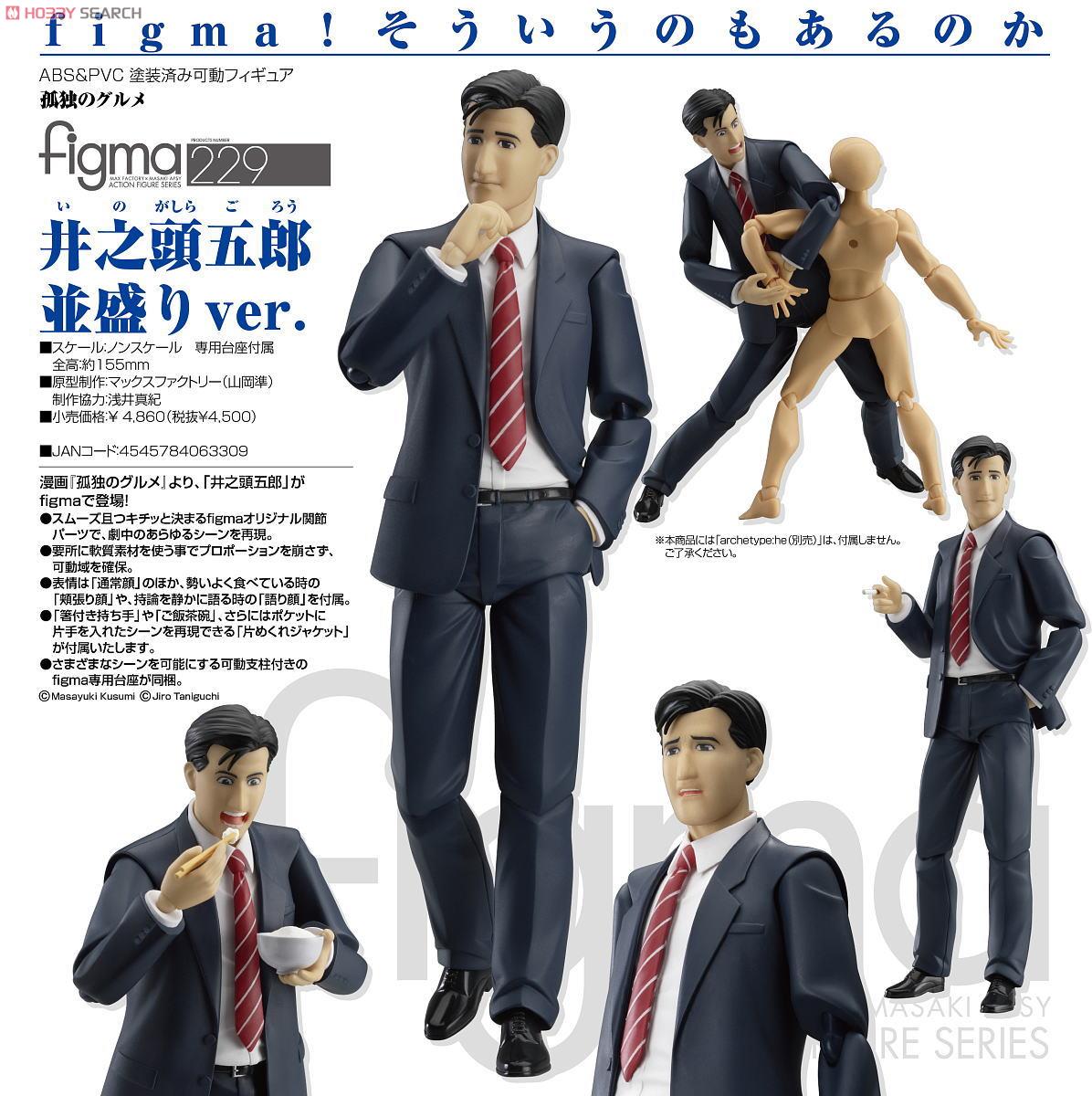 figma 井之頭五郎 並盛りver. (フィギュア) 商品画像5