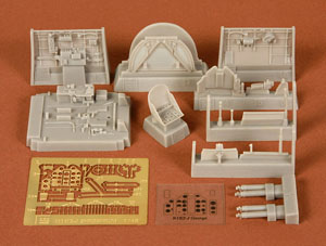 Cockpit Set for N1K2-J Shiden-kai (George) (for Hasegawa) (Plastic model)