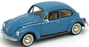 VW Beetle Hardtop (blue/ribbon tire) (Diecast Car)