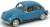 VW Beetle Hardtop (blue/ribbon tire) (Diecast Car) Item picture1