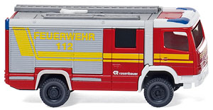 (N) Feuerwehr - Rosenbauer RLFA 200 AT (ローゼンバウアー RLFA 2000 AT 消防車) (鉄道模型)