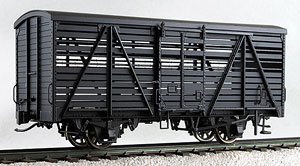 (HOj) [Limited Edition] J.N.R. Type Ka 2000 Livestock Transportation Wagon (Unassembled Kit) (Model Train)