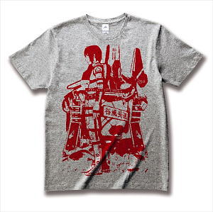シドニアの騎士 グラフィックTシャツ グレー XL (キャラクターグッズ)