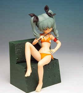 Girls und Panzer Anchovy Swim Wear Ver (Resin Kit)