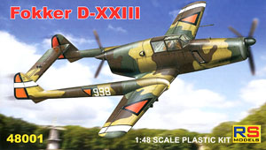 フォッカー D-XXIII (プラモデル)