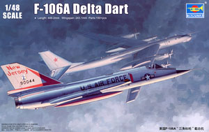 アメリカ空軍 F-106A デルタダート (プラモデル)