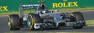 Mercedes F1 W05 No.6 Winner Australia GP 2014 Nico Rosberg (ミニカー)