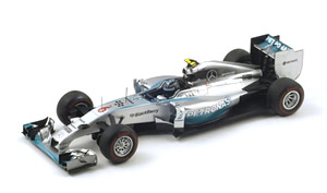 Mercedes F1 W05 No.6 Winner Monaco GP 2014 Nico Rosberg (Diecast Car)