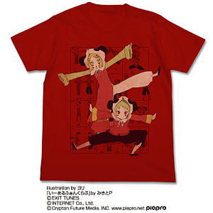 I-Aru Fun Club T-Shirt Red XL (Anime Toy)