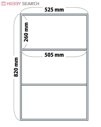 Wall Hanging Display Case For 27cm Doll (Two-stage) Other picture1