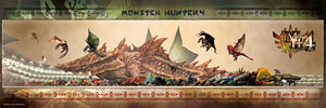 Monster Hunter 4 Monster Size Chart Ver.2 (Anime Toy)
