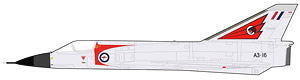 ミラージュIIIO オーストラリア空軍 第76飛行隊 A3-16 (完成品飛行機)