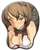 Mounded Mouse Pad Convex Kantai Collection Mutsu (Anime Toy) Item picture1