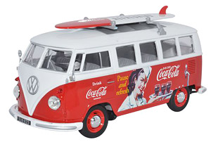 VW Split Screen Bus (Coca-Cola) (Diecast Car)