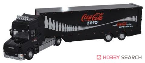 (OO) Scania T Cab Trailer Coca Cola Coke Zero (Model Train) Item picture1