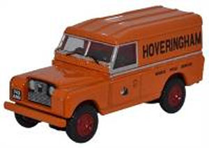 (OO) ランドローバー シリーズ II LWB ハードトップ Hoveringham (オレンジ) (鉄道模型)