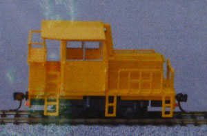 1/80(HO) Railroad Track Moter Car T Kit (w/Headlight Unit) (F-Series) (Unassembled Kit) (Model Train)