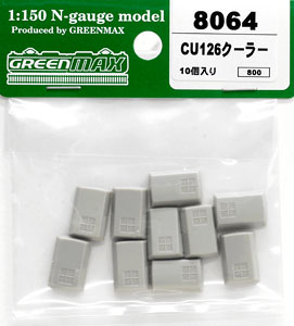 [ 8064 ] Air Conditioner Type CU126 (10pcs.) (Model Train)