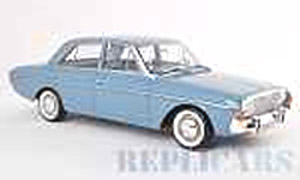 フォード タウナス 20M (P5) (1965) ライトブルー (ミニカー)