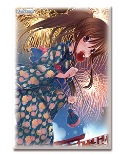 Little Busters! Card Mission Pillow Case A (Natsume Rin) (Anime Toy)