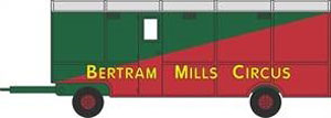 (OO) Showmans トレーラー Bertram Mills (鉄道模型)