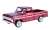 1969 Ford F-100 Pickup (Red) (Diecast Car) Item picture1
